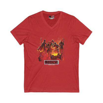 Furious Four | LegionsCon | Mythic Legions | V-Neck T-Shirt