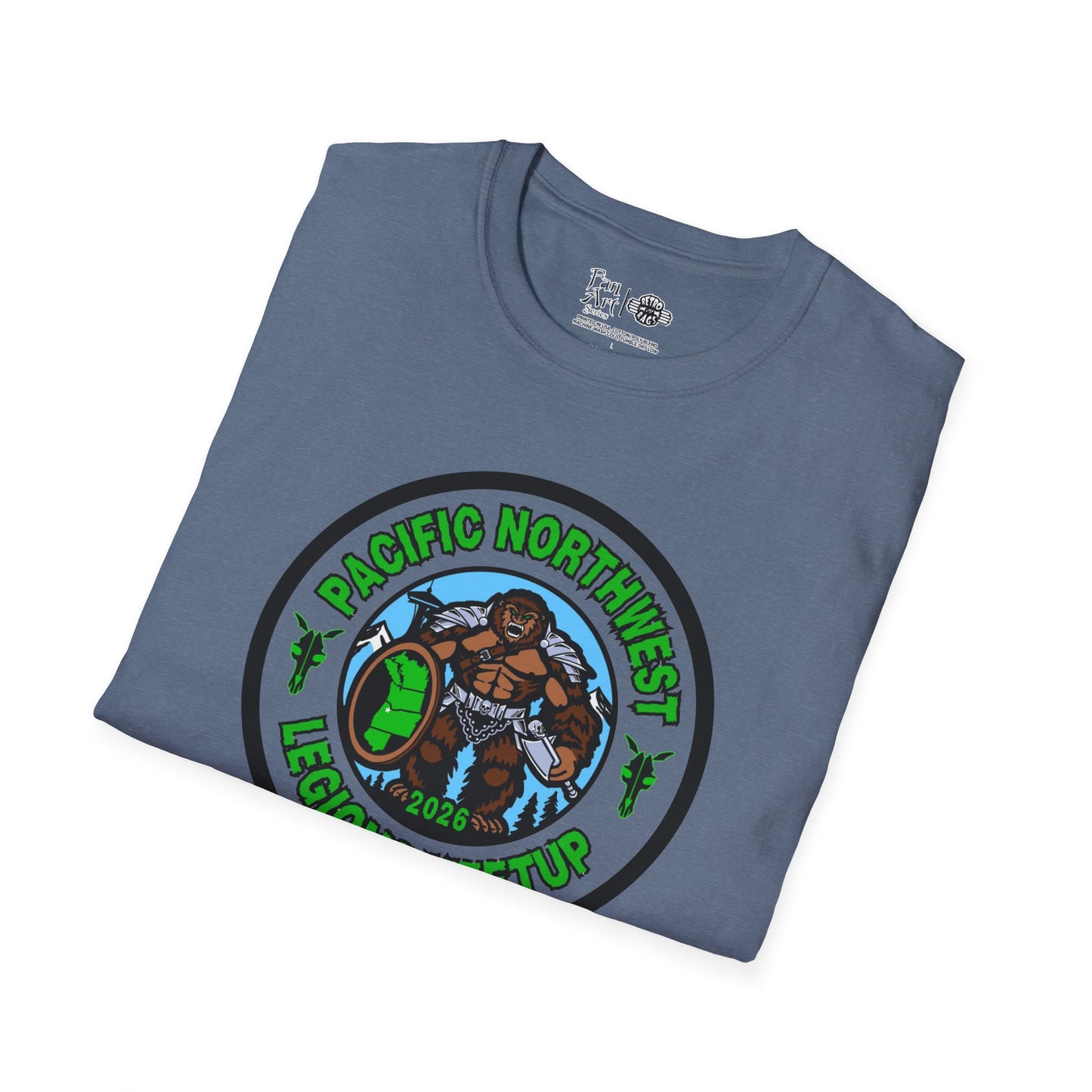 Pacific Northwest Meetup 2026 | Mythic Legions | Fan Art | Soft T-Shirt