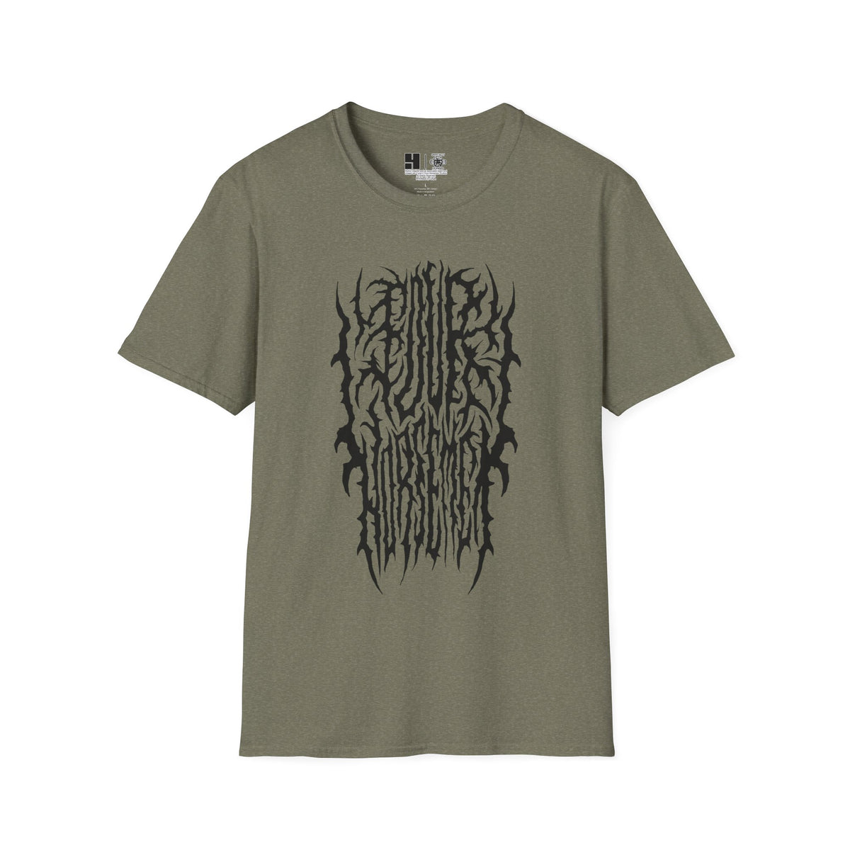 4H Metal Logo Black | Mythic Legions | Soft T-Shirt