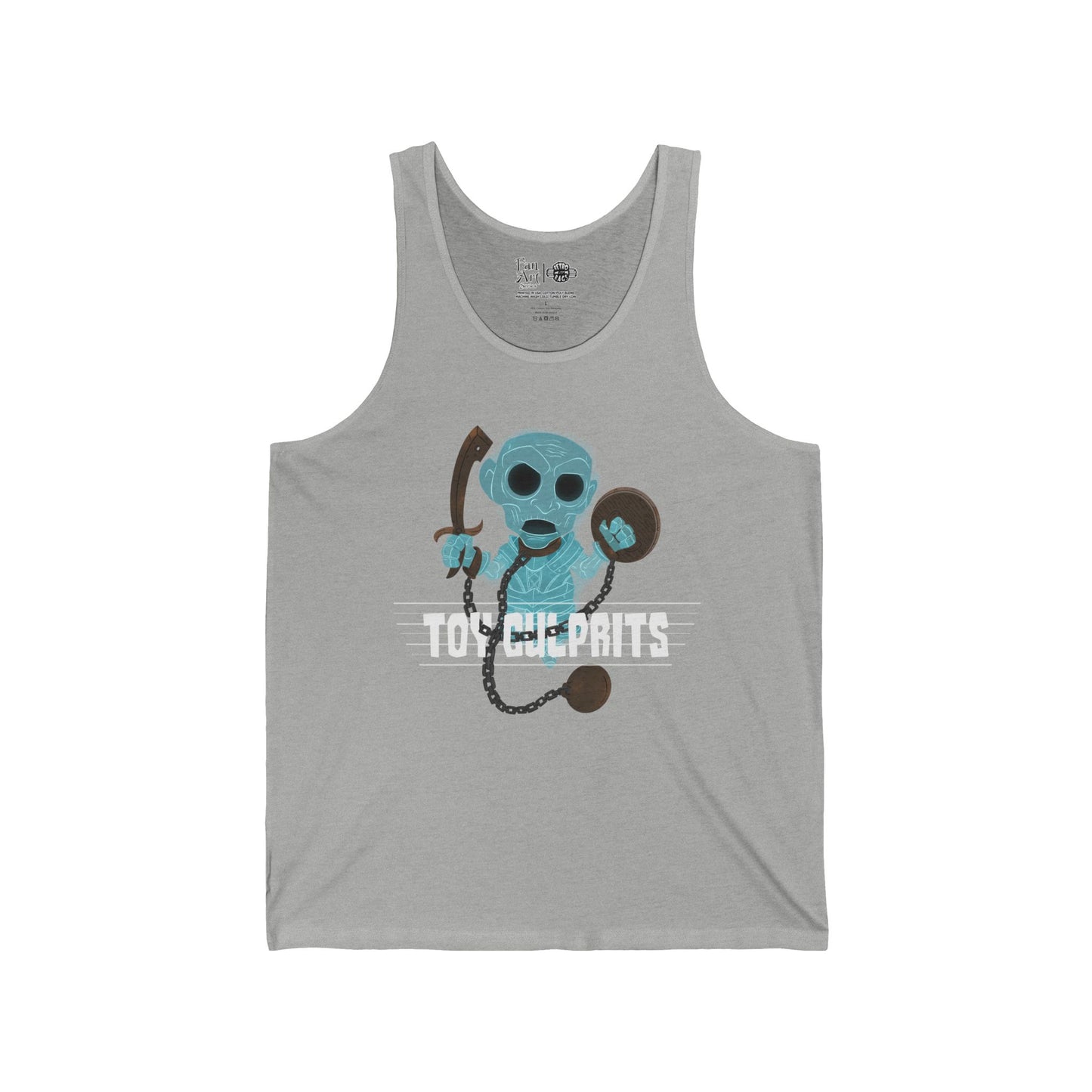 Toy Culprits Blue Ghost | Mythic Legions | Fan Art | Tank Top