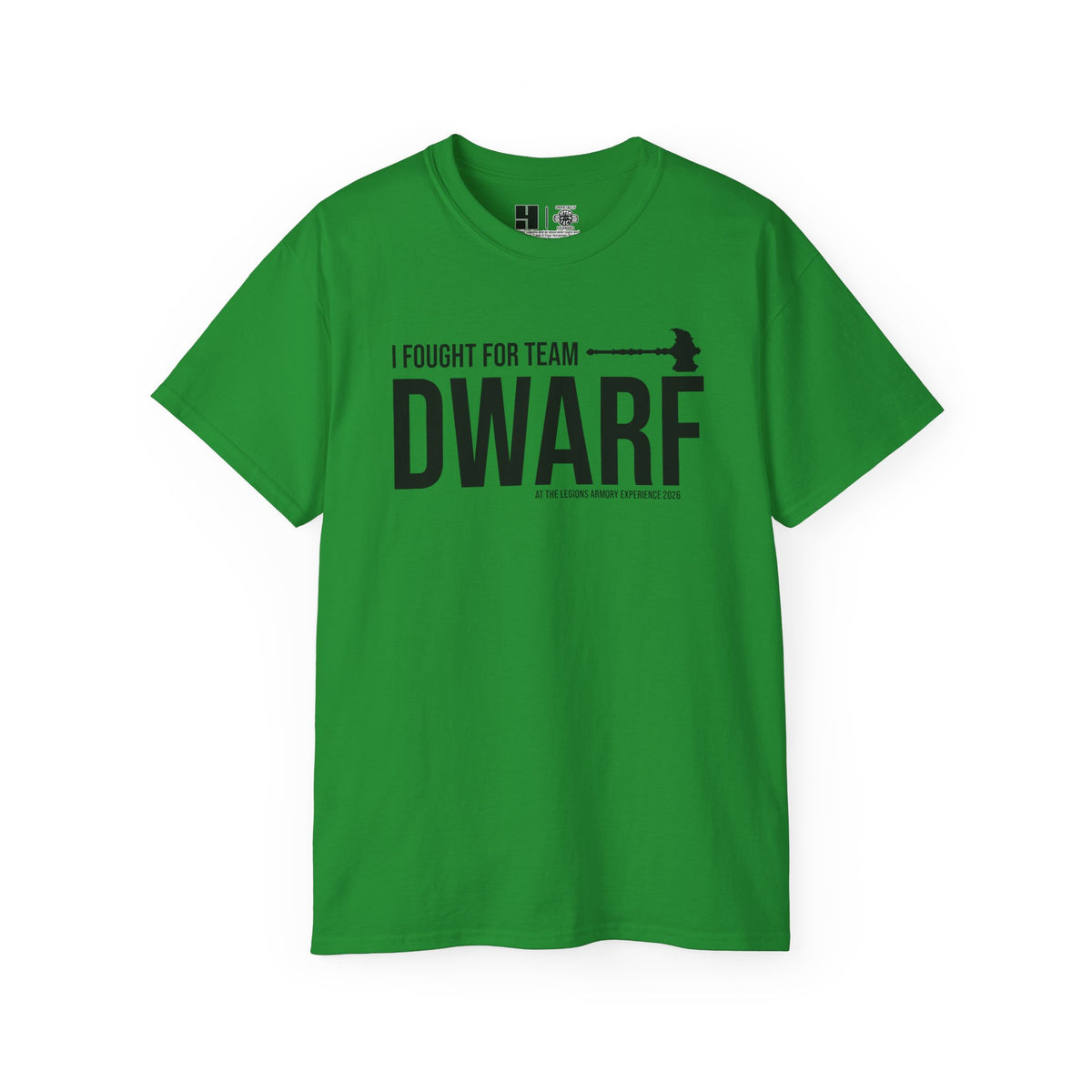 Team Dwarf Legions Con 2026 (Black Logo)  | Mythic Legions | Standard T-Shirt
