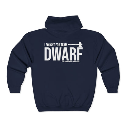 Team Dwarf Legions Con 2026  | Mythic Legions | Full Zip Hoodie