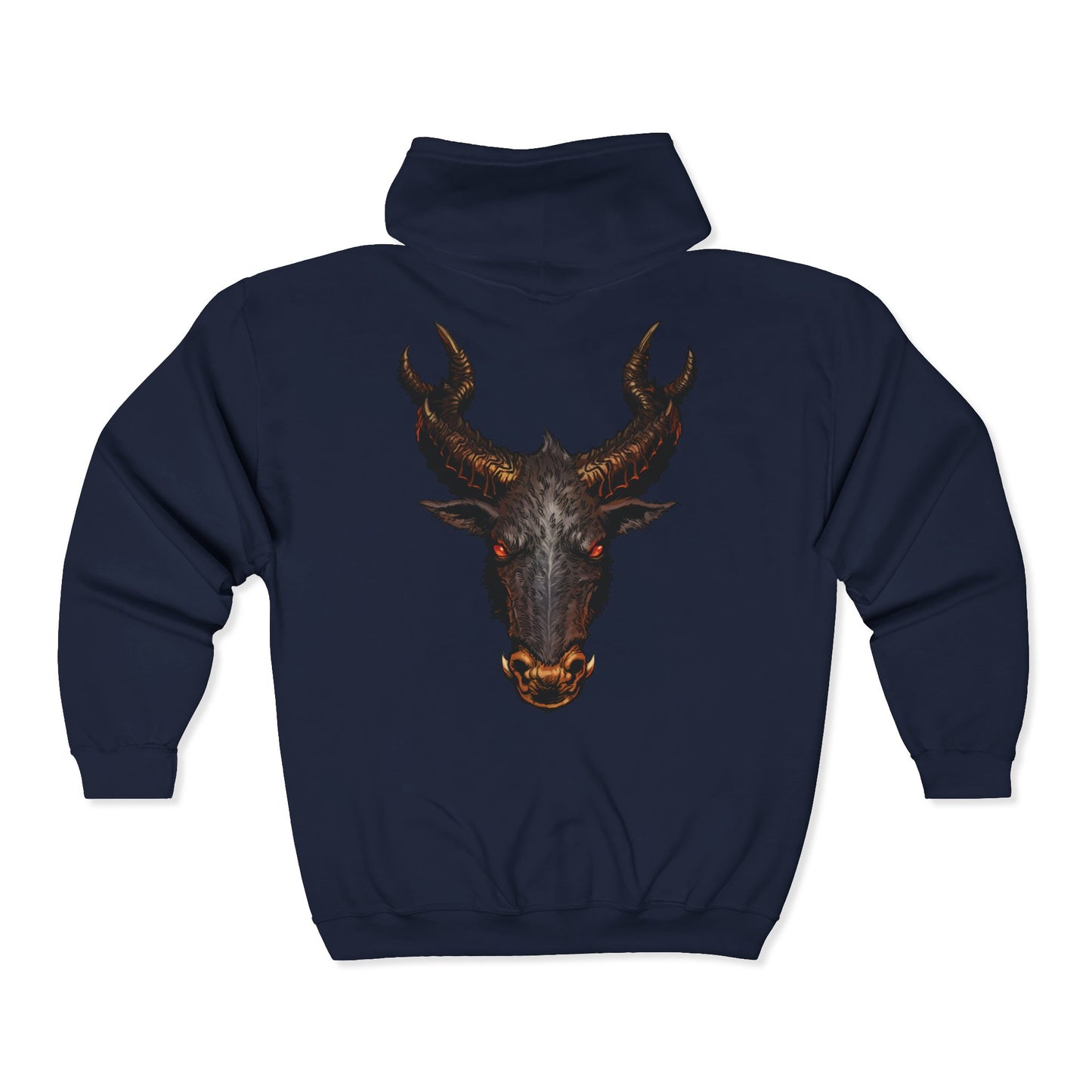 The Jersey Devil | Figura Obscura | Full Zip Hoodie
