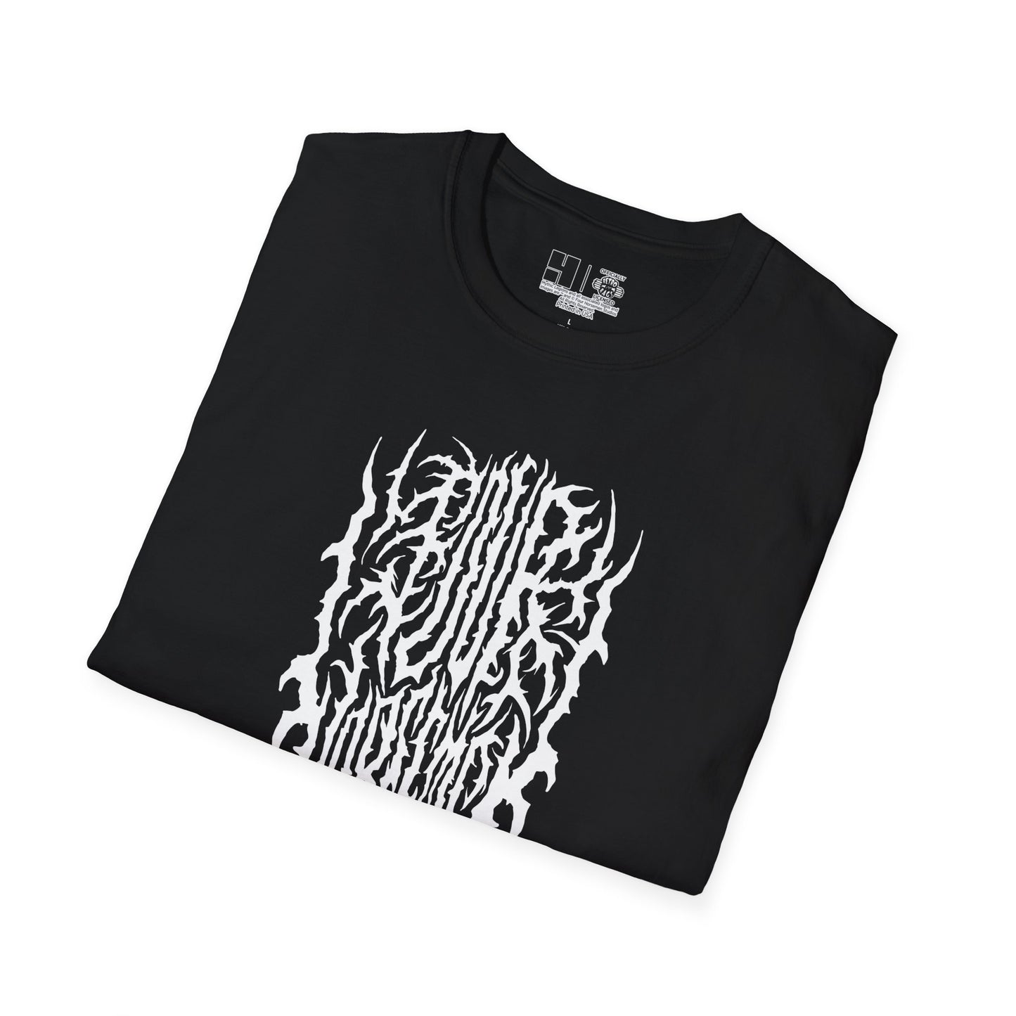 4H Metal Logo White | Mythic Legions | Soft T-Shirt