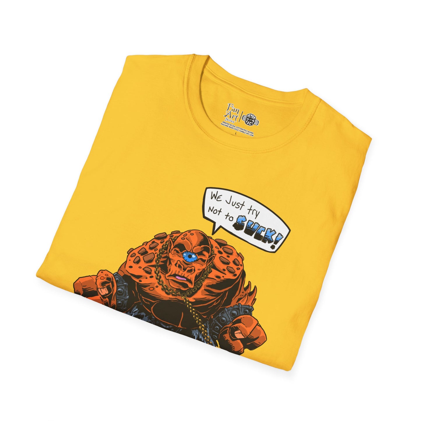 CB's Birthday Brontus | Mythic Legions | Fan Art | Soft T-Shirt
