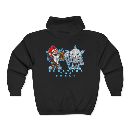 Shooting the Shelf | Mythic Legions | Fan Art | Full Zip Hoodie