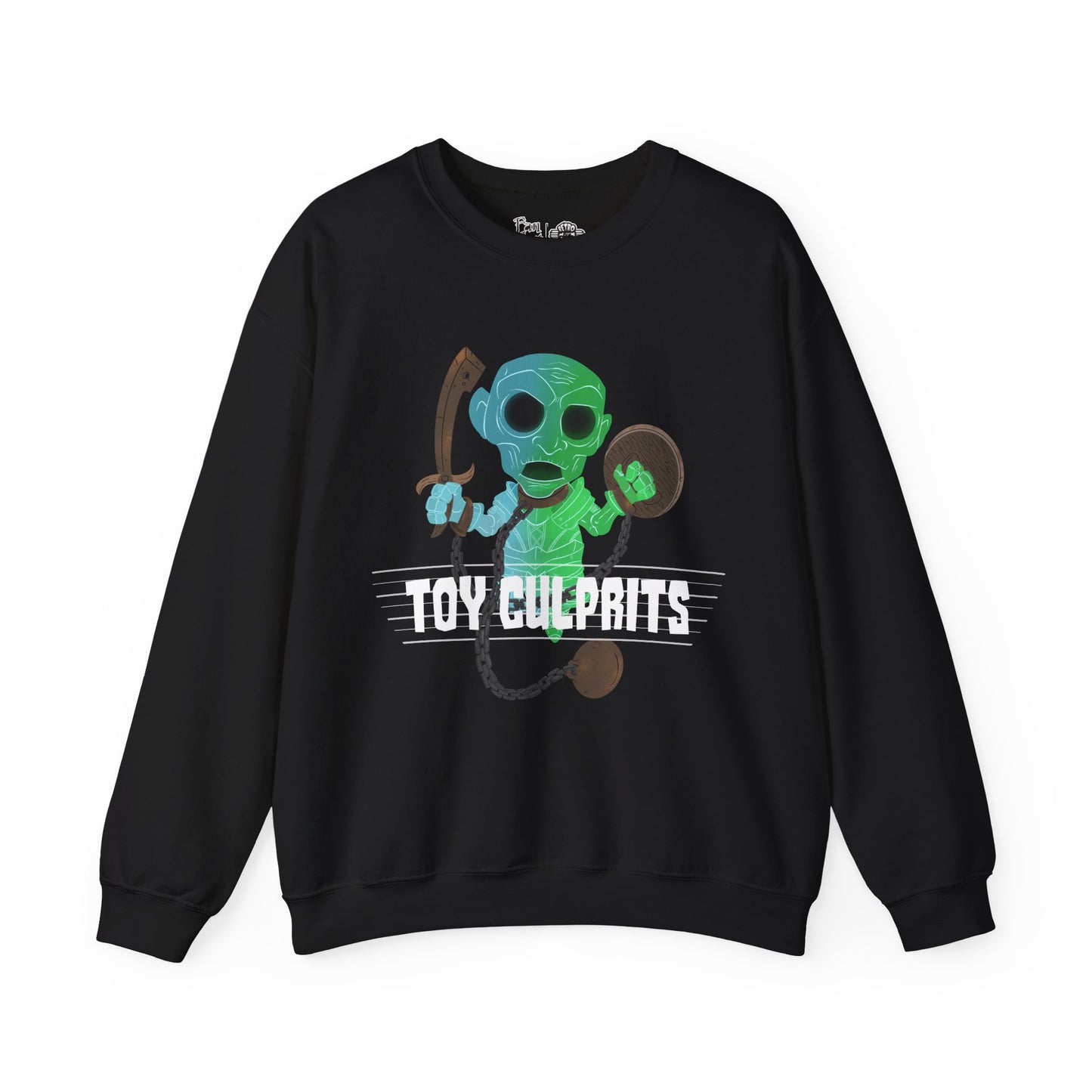 Toy Culprits Blue & Green Ghost | Mythic Legions | Fan Art | Sweatshirt