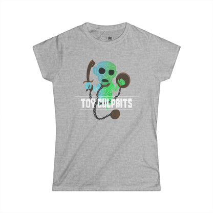 Toy Culprits Blue & Green Ghost | Mythic Legions | Fan Art | Women's T-Shirt