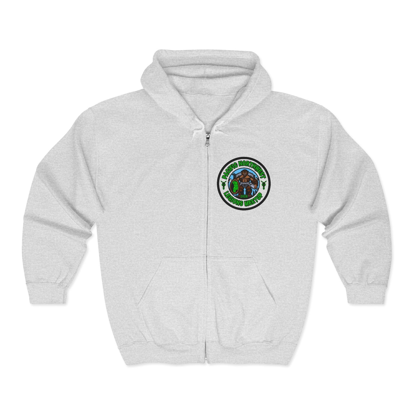 Pacific Northwest Meetup 2026 | Mythic Legions | Fan Art | Full Zip Hoodie