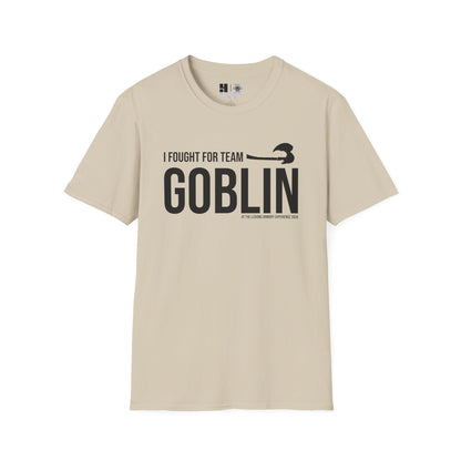 Team Goblin Legions Con 2026 (Black Logo) | Mythic Legions | Soft T-Shirt