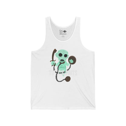 Toy Culprits Green Ghost | Mythic Legions | Fan Art | Tank Top