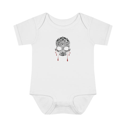 Masque of the Red Death, The | Black/Red | Figura Obscura | Baby Bodysuit