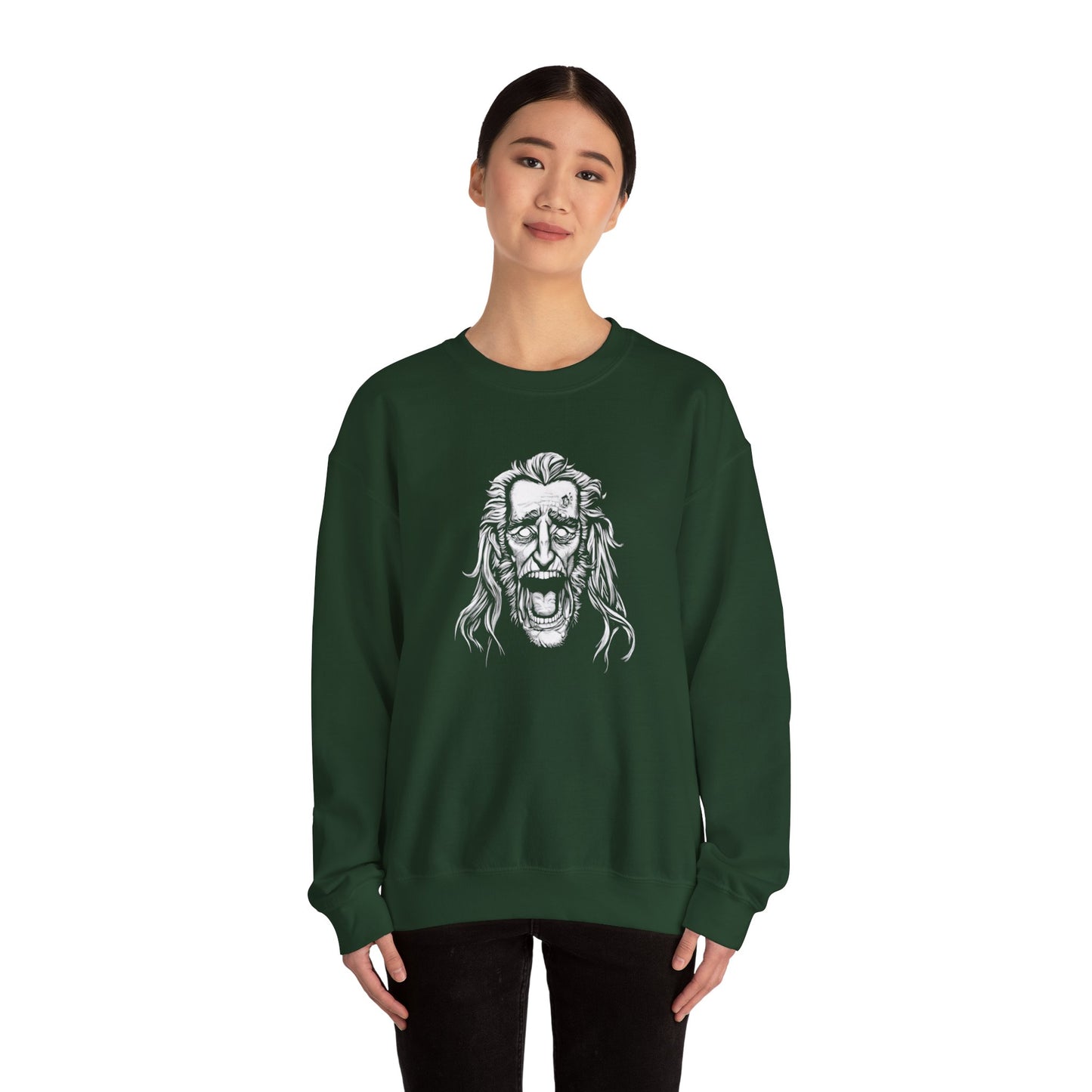 Jacob Marley | White | Figura Obscura | Sweatshirt