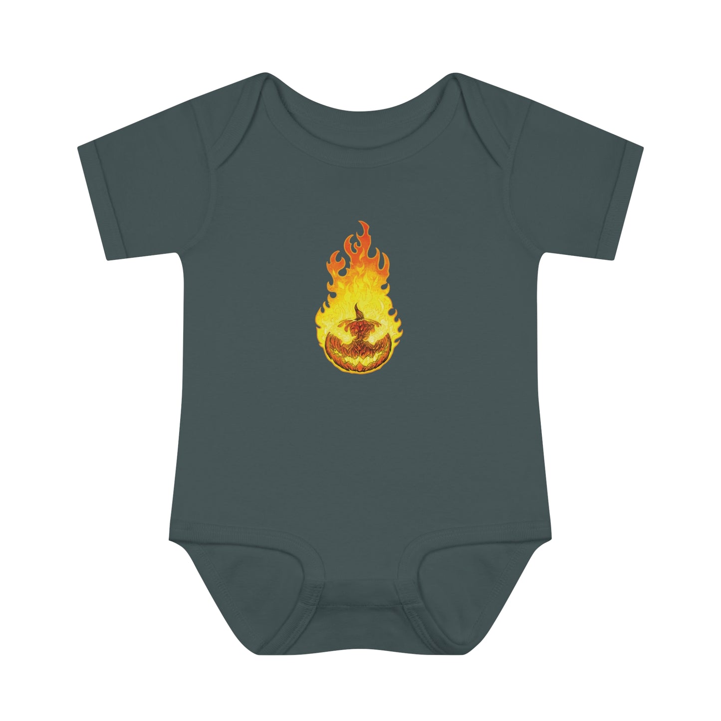 Headless Horseman, The | Orange | Figura Obscura | Baby Bodysuit