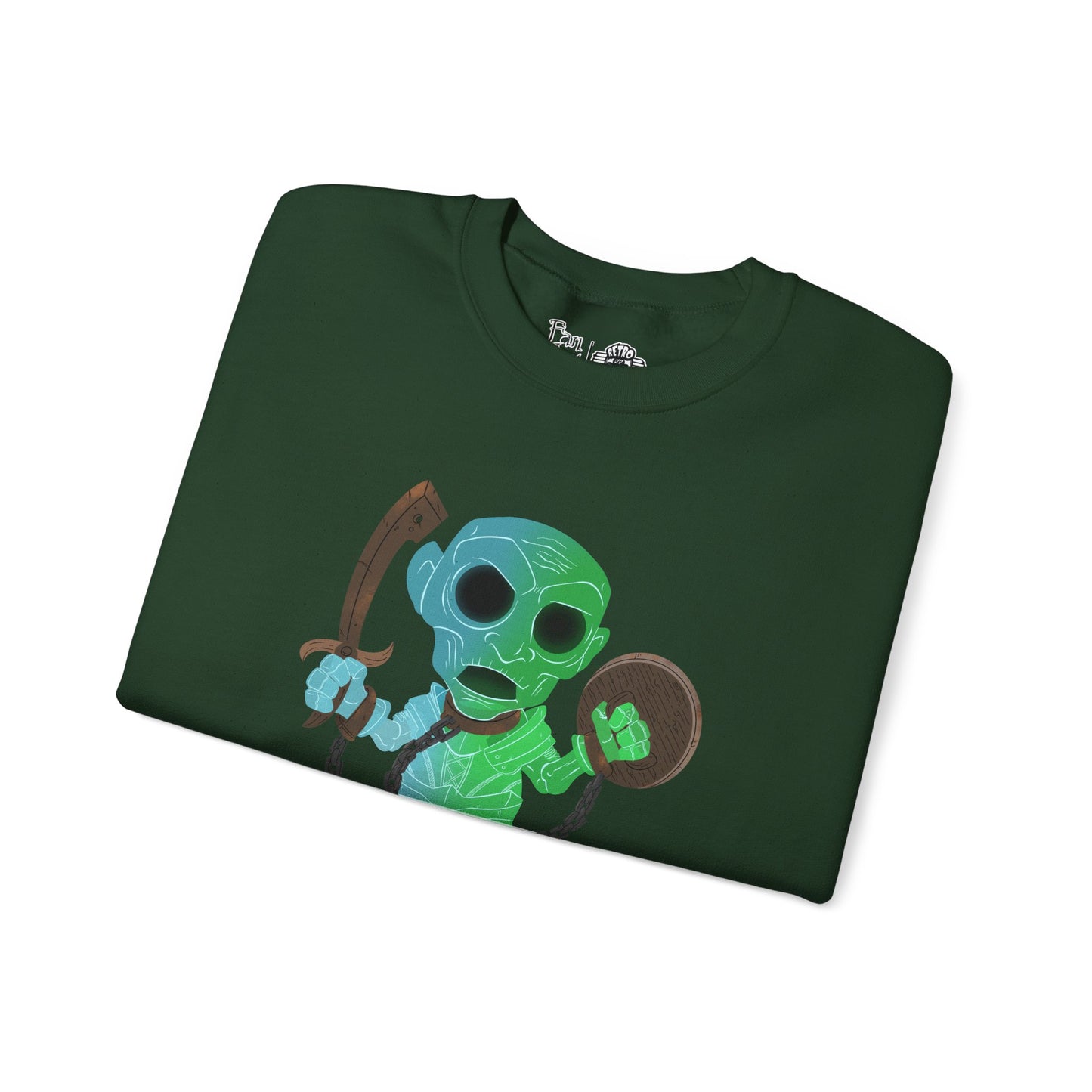 Toy Culprits Blue & Green Ghost | Mythic Legions | Fan Art | Sweatshirt