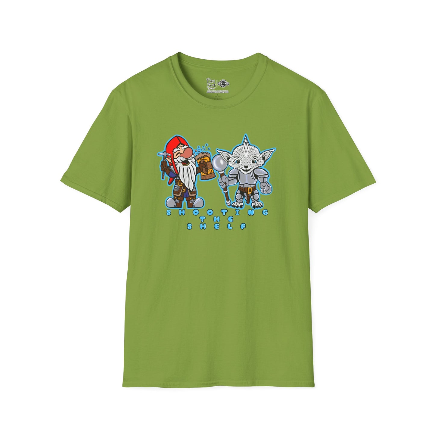 Shooting the Shelf | Mythic Legions | Fan Art | Soft T-Shirt