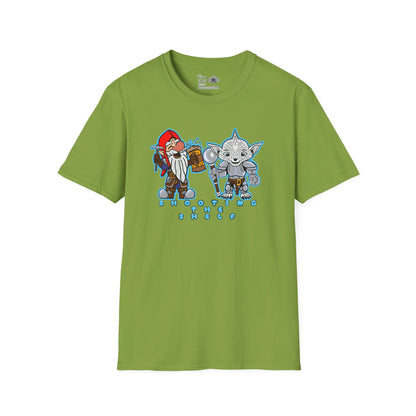 Shooting the Shelf | Mythic Legions | Fan Art | Soft T-Shirt