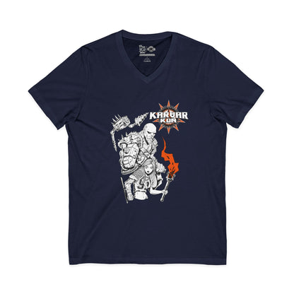Karvar Kon | Mythic Legions | Fan Art | V-Neck T-Shirt