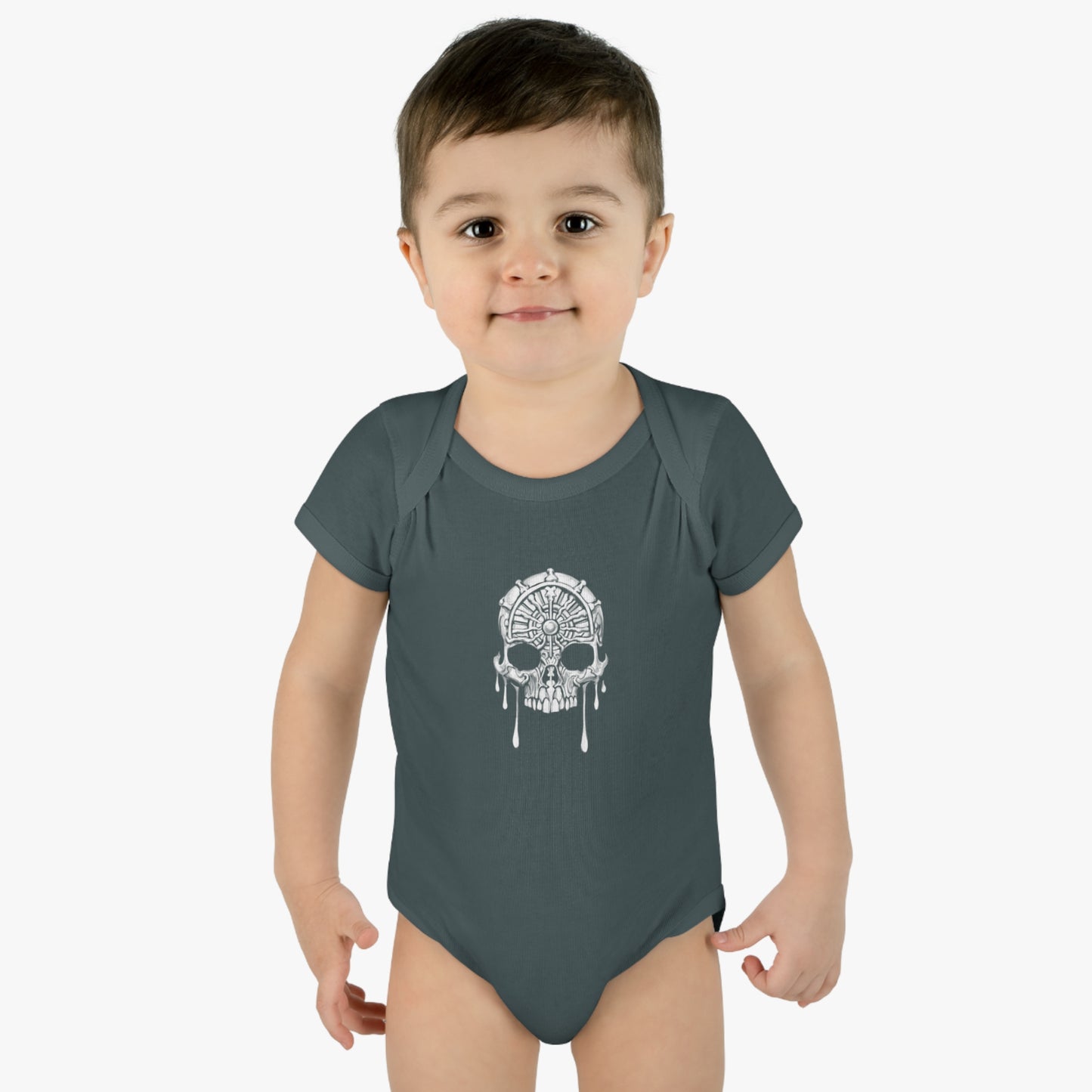 Masque of the Red Death, The | White | Figura Obscura | Baby Bodysuit