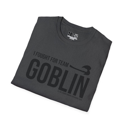 Team Goblin Legions Con 2026 (Black Logo) | Mythic Legions | Soft T-Shirt