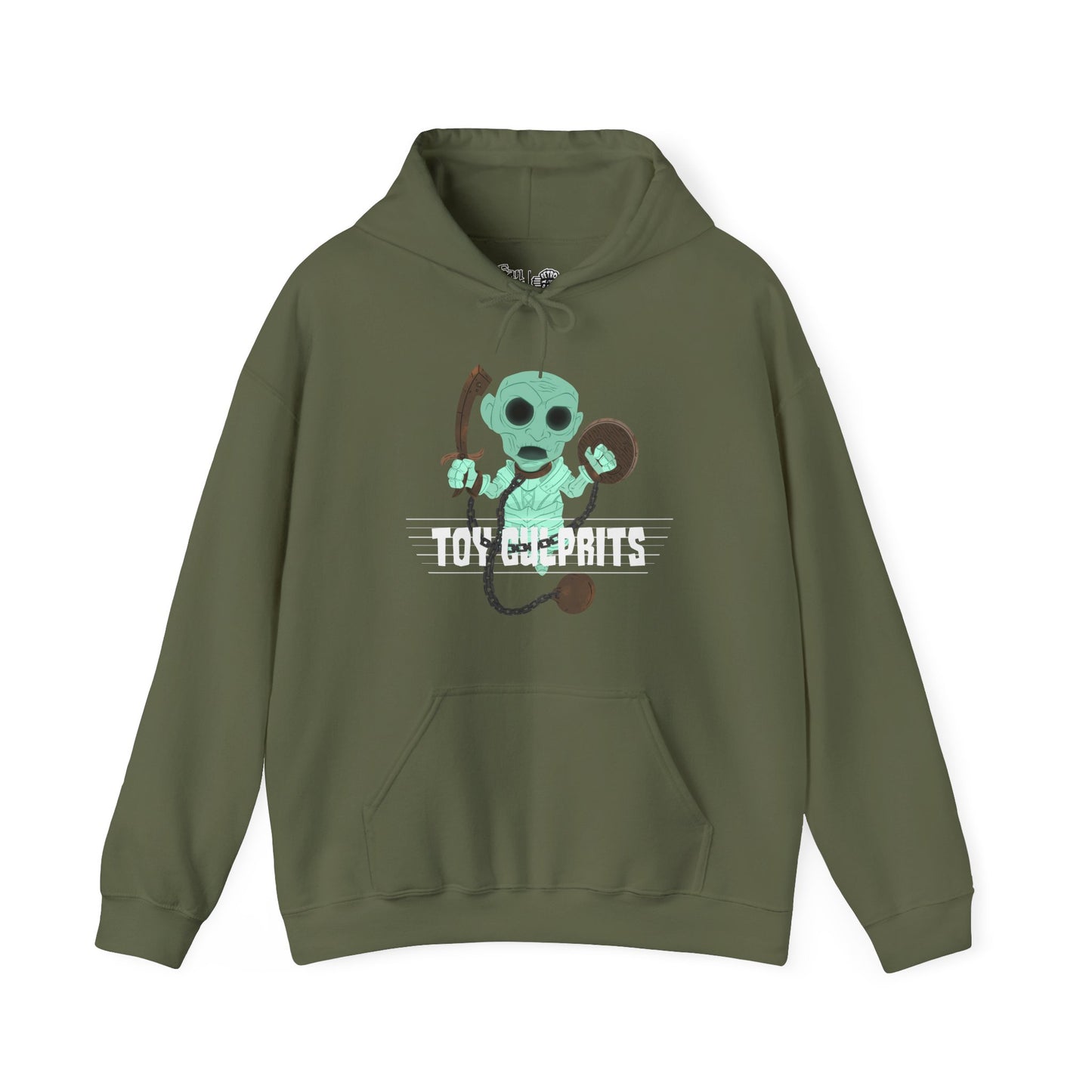 Toy Culprits Green Ghost | Mythic Legions | Fan Art | Pullover Hoodie