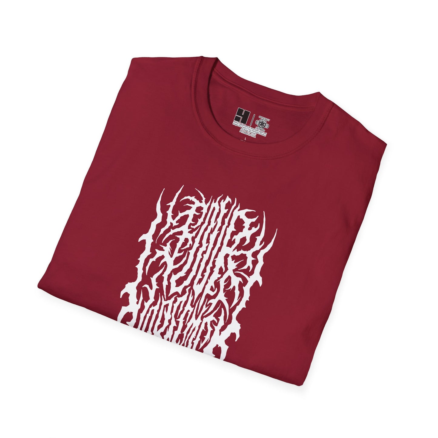 4H Metal Logo White | Mythic Legions | Soft T-Shirt