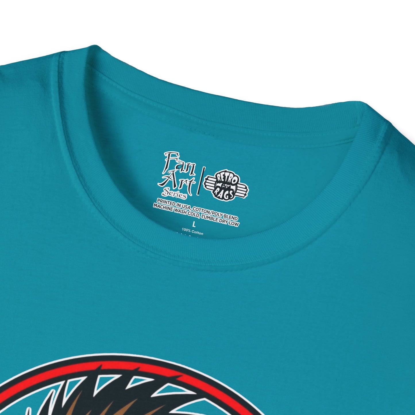 Hedgehog Action Logo | Mythic Legions | Fan Art | Soft T-Shirt