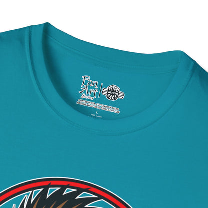 Hedgehog Action Logo | Mythic Legions | Fan Art | Soft T-Shirt