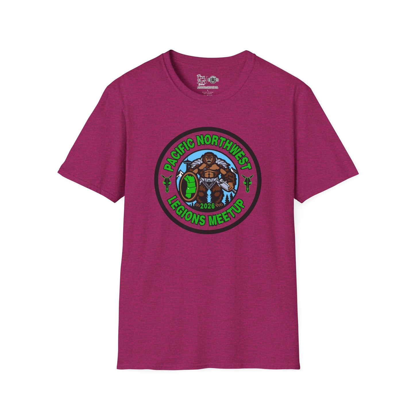 Pacific Northwest Meetup 2026 | Mythic Legions | Fan Art | Soft T-Shirt