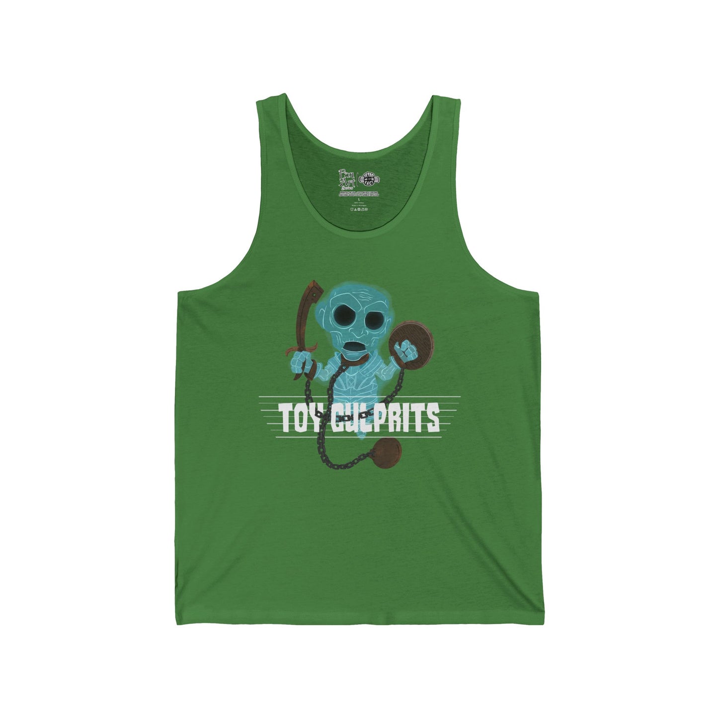 Toy Culprits Blue Ghost | Mythic Legions | Fan Art | Tank Top