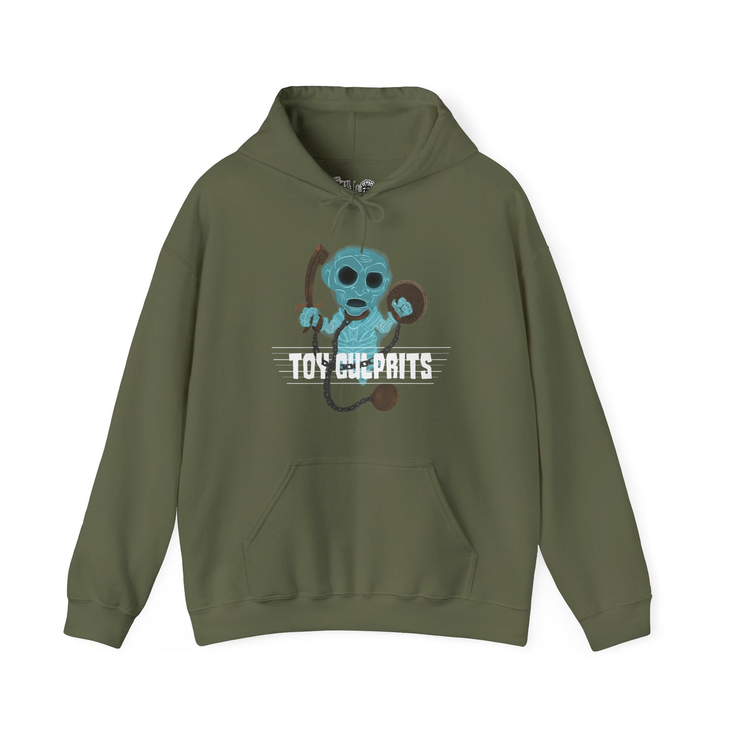 Toy Culprits Blue Ghost | Mythic Legions | Fan Art | Pullover Hoodie