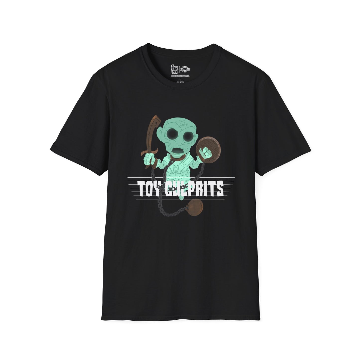 Toy Culprits Green Ghost | Mythic Legions | Fan Art | Soft T-Shirt