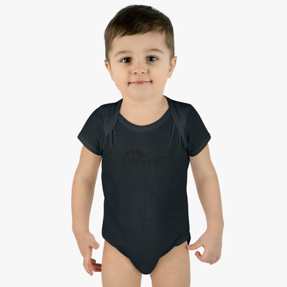 Cosmic Legions Logo | Black | Baby Bodysuit