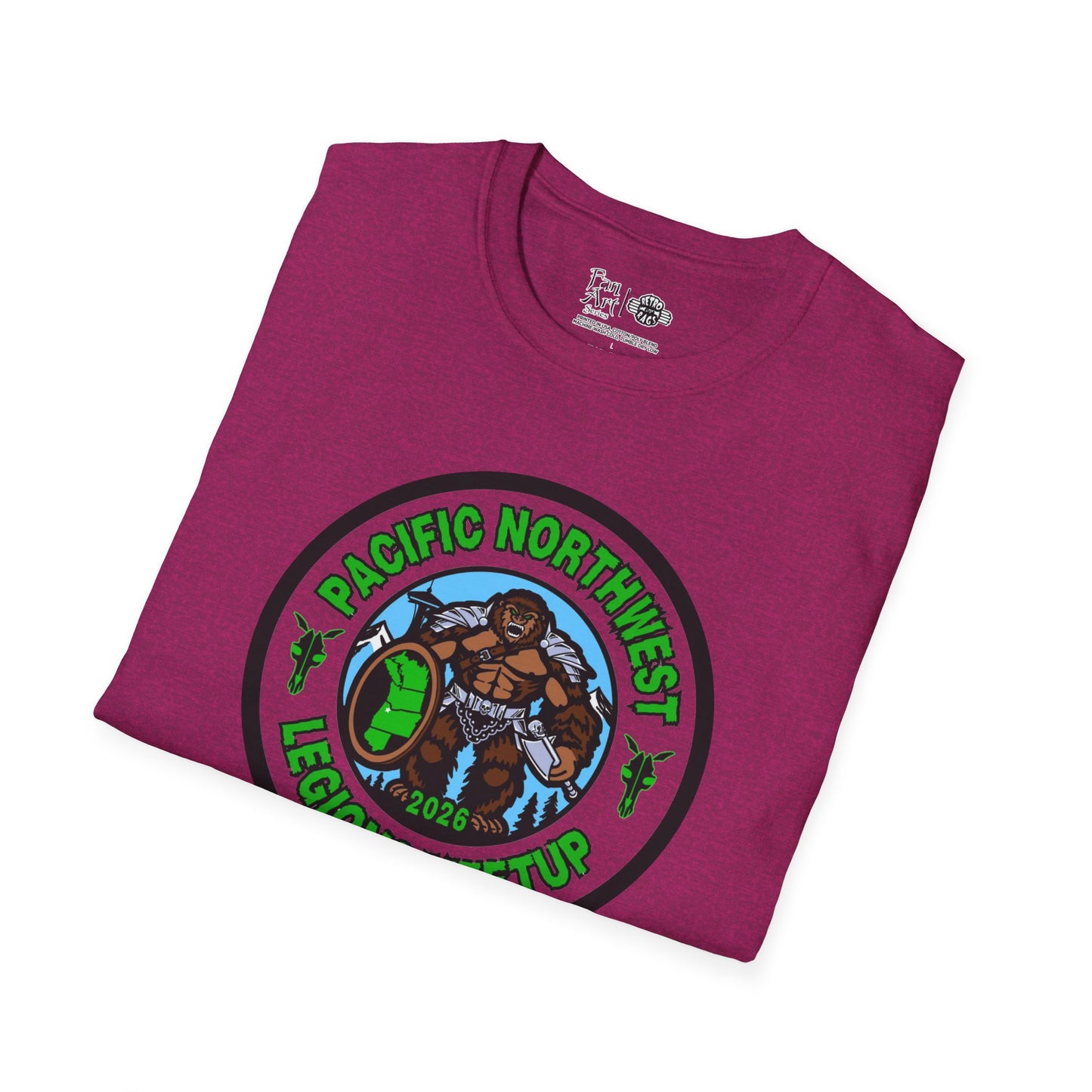 Pacific Northwest Meetup 2026 | Mythic Legions | Fan Art | Soft T-Shirt