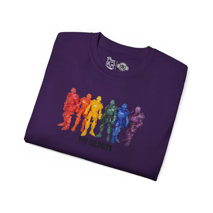 Rainbow Ghosts w/ Toy Culprits Black Logo | Mythic Legions | Fan Art | Standard T-Shirt