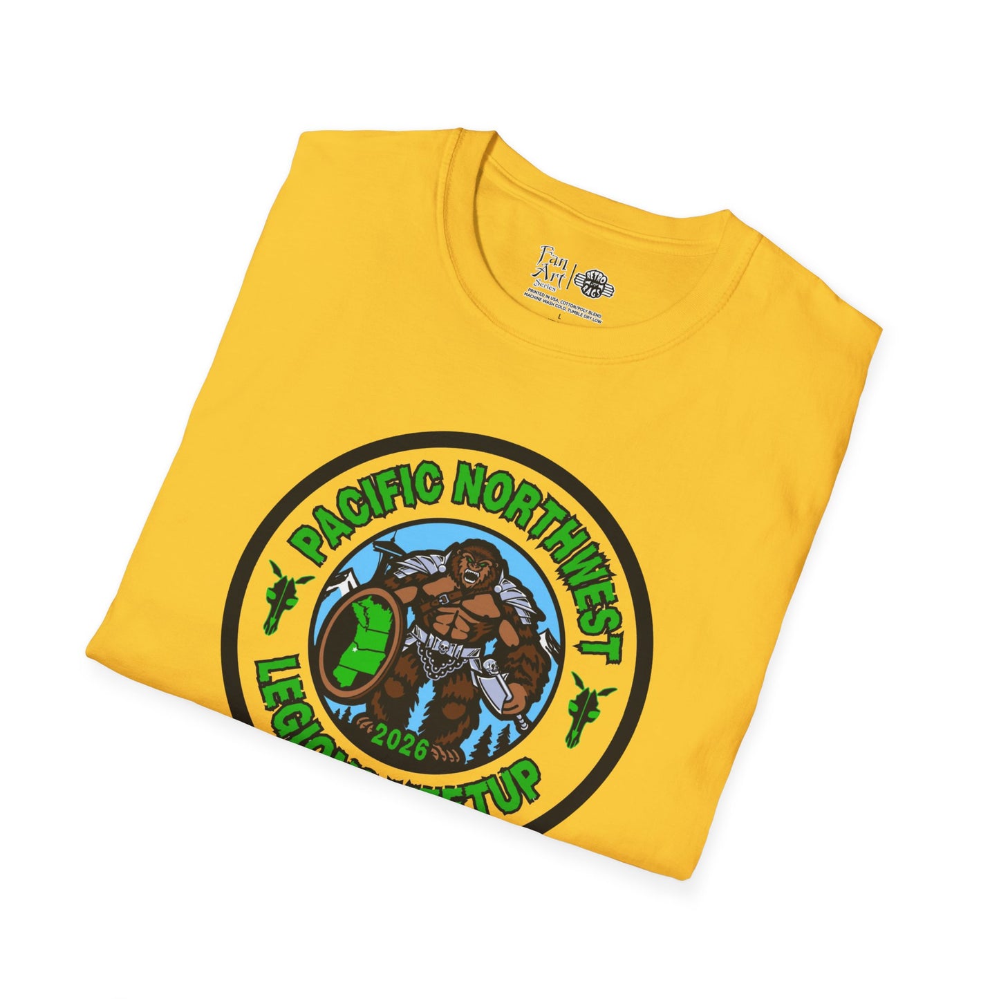 Pacific Northwest Meetup 2026 | Mythic Legions | Fan Art | Soft T-Shirt