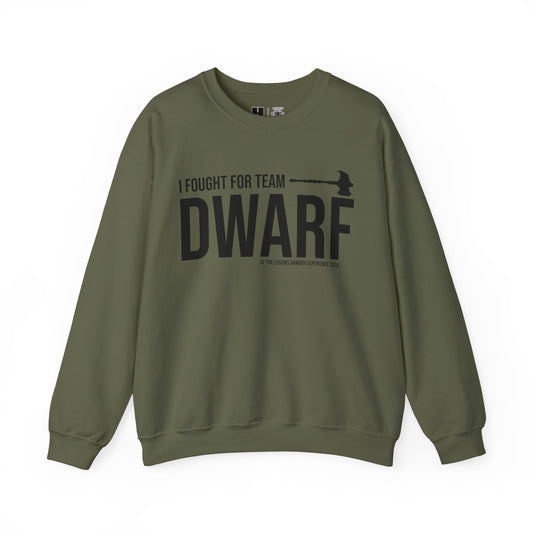 Team Dwarf Legions Con 2026 (Black Logo) | Mythic Legions | Sweatshirt
