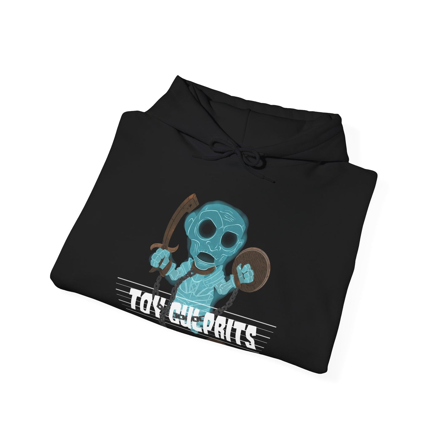 Toy Culprits Blue Ghost | Mythic Legions | Fan Art | Pullover Hoodie
