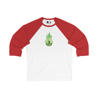 Headless Horseman, The | Green | Figura Obscura | 3\4 Sleeve Baseball T-Shirt