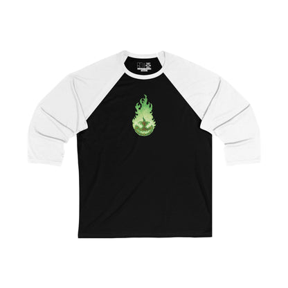 Headless Horseman, The | Green | Figura Obscura | 3\4 Sleeve Baseball T-Shirt