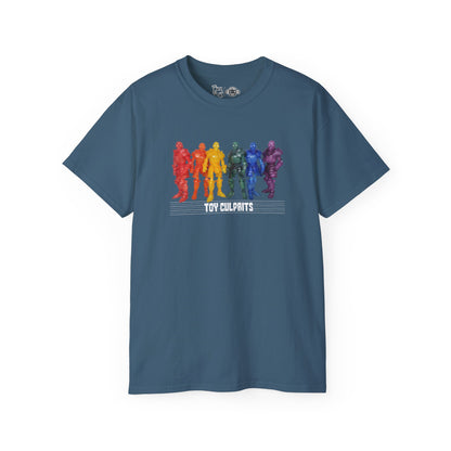 Rainbow Ghosts w/ Toy Culprits White Logo | Mythic Legions | Fan Art | Standard T-Shirt