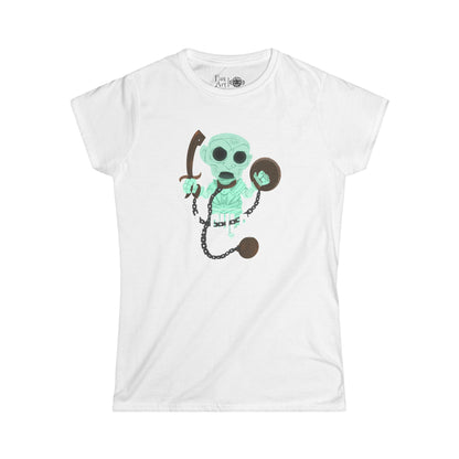 Toy Culprits Green Ghost | Mythic Legions | Fan Art | Women's T-Shirt