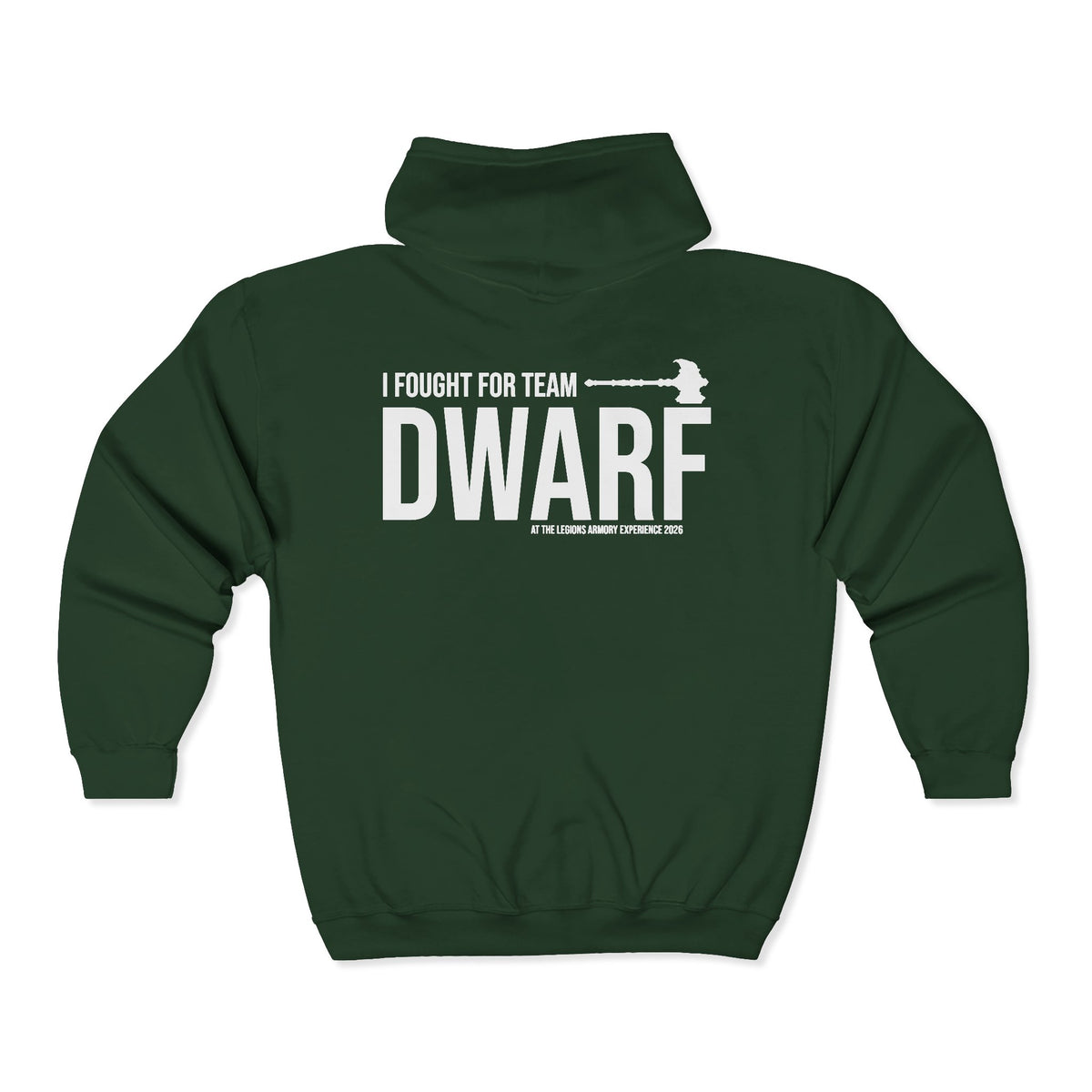 Team Dwarf Legions Con 2026  | Mythic Legions | Full Zip Hoodie