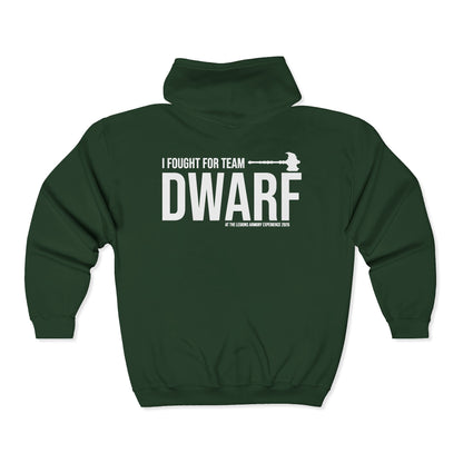 Team Dwarf Legions Con 2026  | Mythic Legions | Full Zip Hoodie