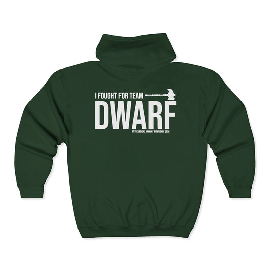 Team Dwarf Legions Con 2026  | Mythic Legions | Full Zip Hoodie