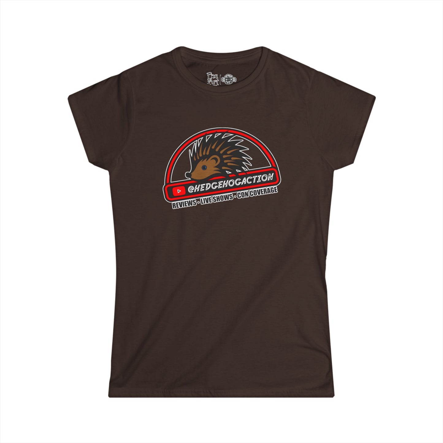 Hedgehog Action Logo | Mythic Legions | Fan Art | Women's T-Shirt