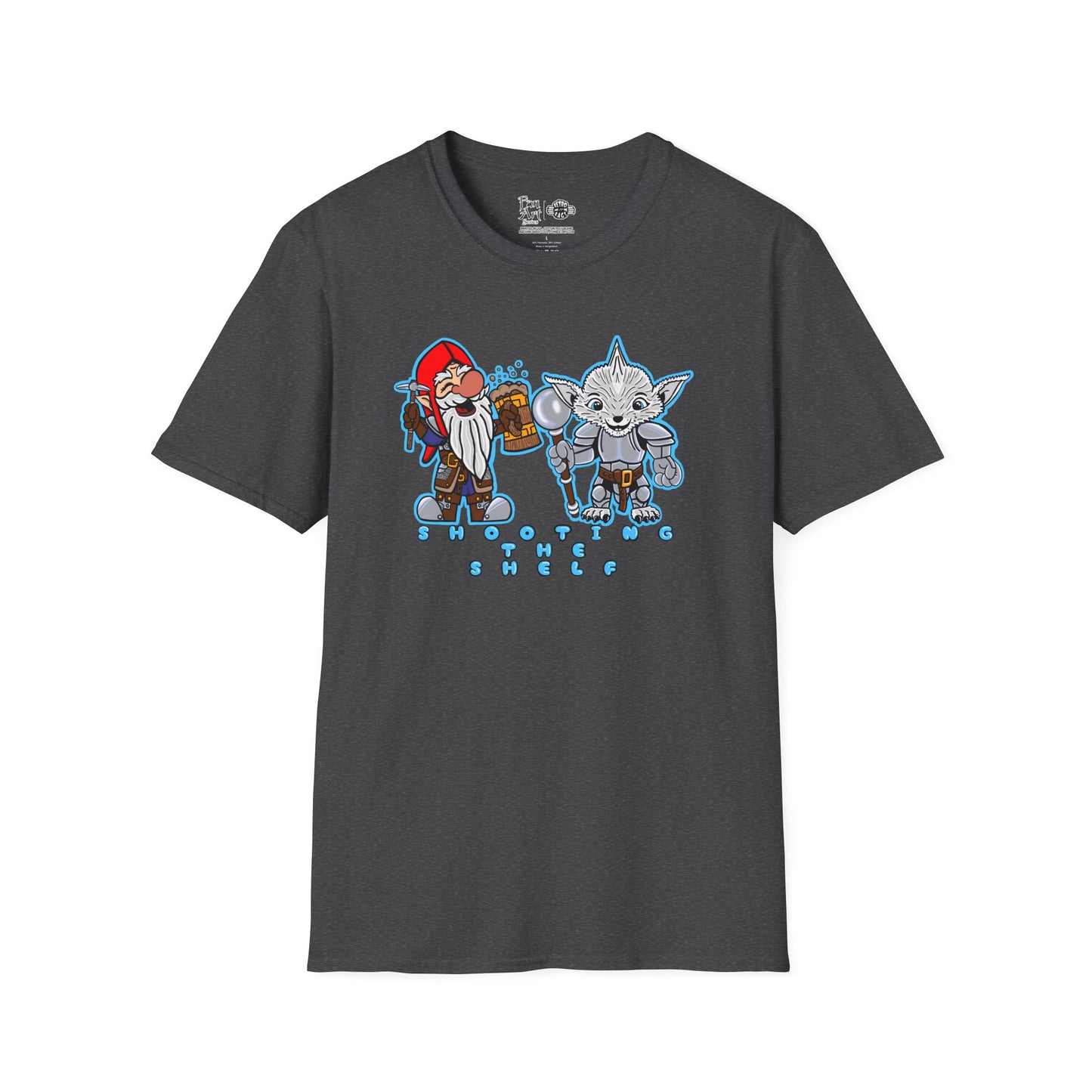 Shooting the Shelf | Mythic Legions | Fan Art | Soft T-Shirt