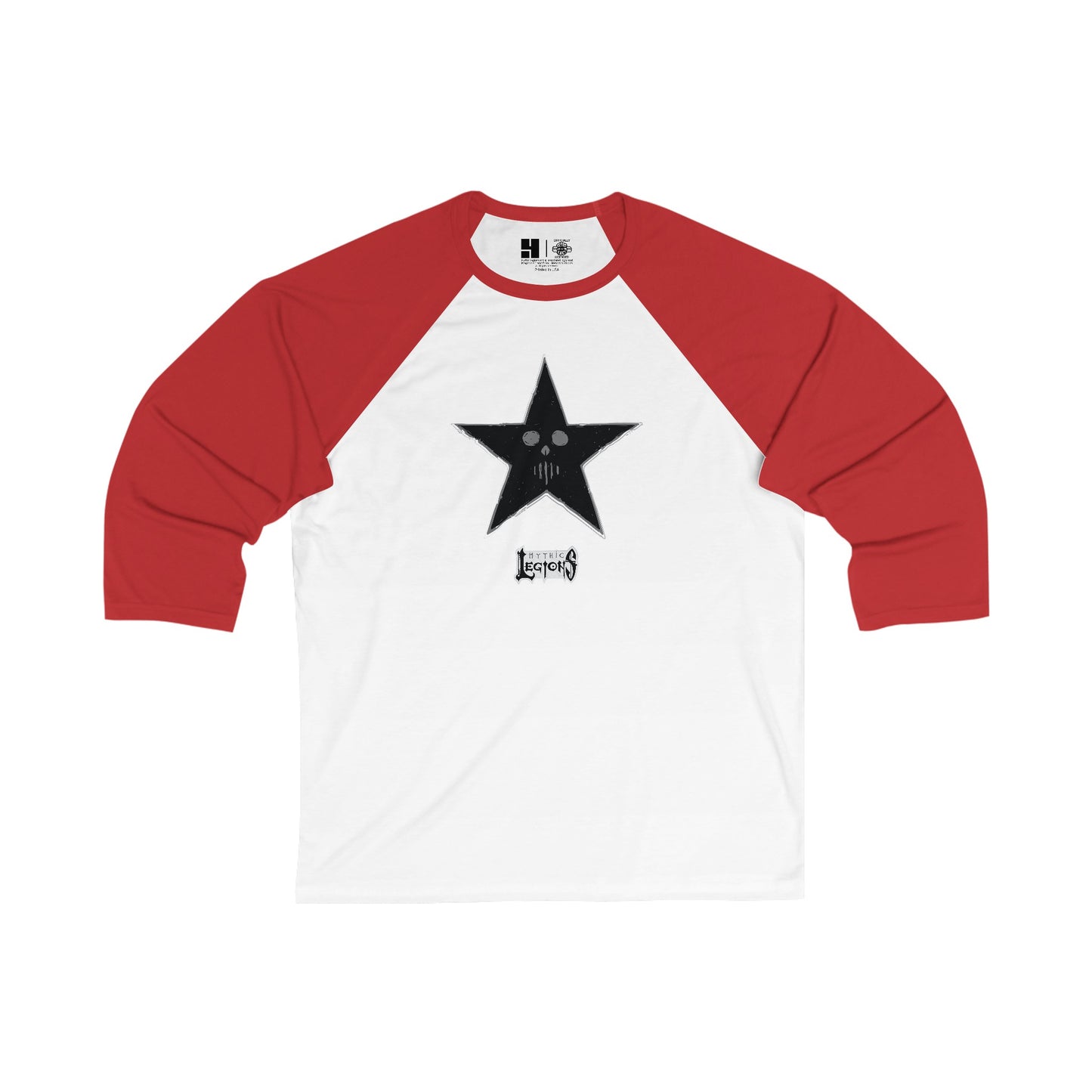 Sons of the Red Star, The Logo | Mythic Legions | 3\4 Sleeve Baseball T-Shirt