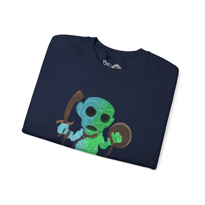 Toy Culprits Blue & Green Ghost | Mythic Legions | Fan Art | Sweatshirt