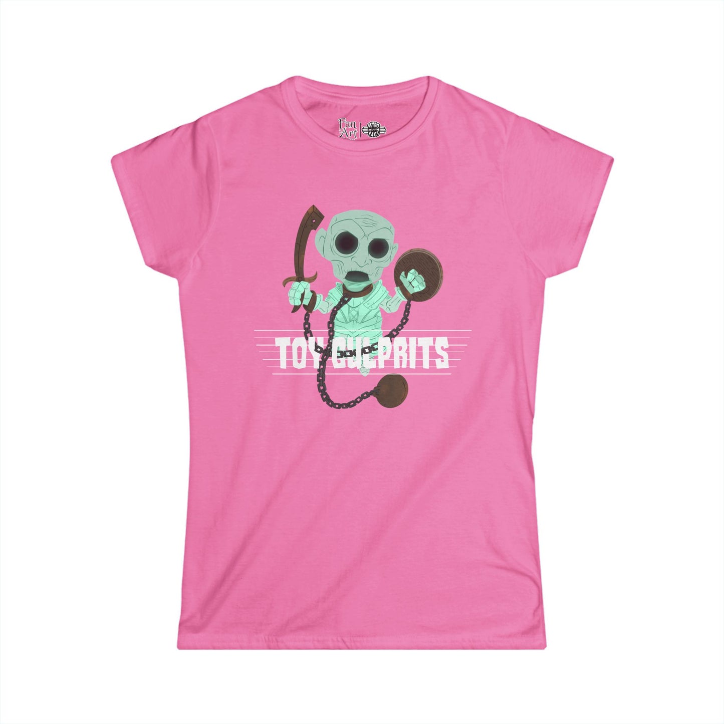Toy Culprits Green Ghost | Mythic Legions | Fan Art | Women's T-Shirt